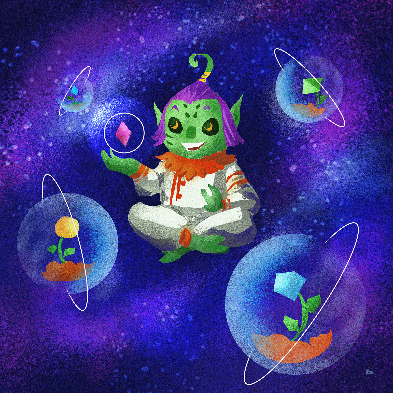 #4 Garden from Another Planet
