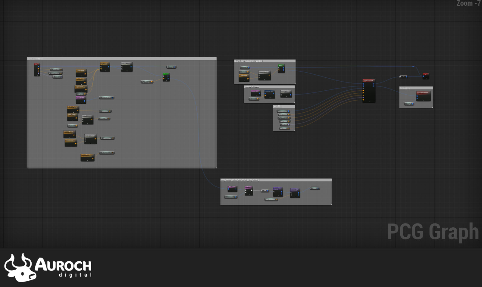 Graph used to loop &amp; offset any objects that still clip after the initial offset