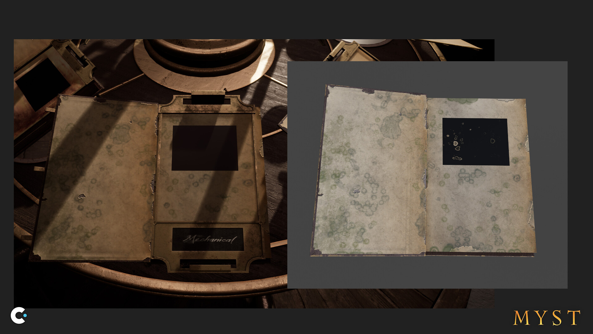 Rafael Rodriguez Portfolio - MYST - Rime - Linking Books