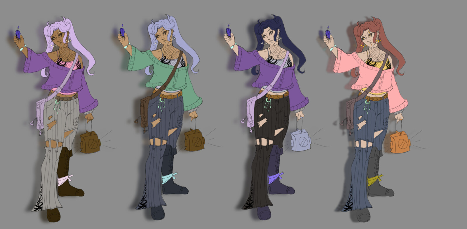 Color concepts for The Witch 