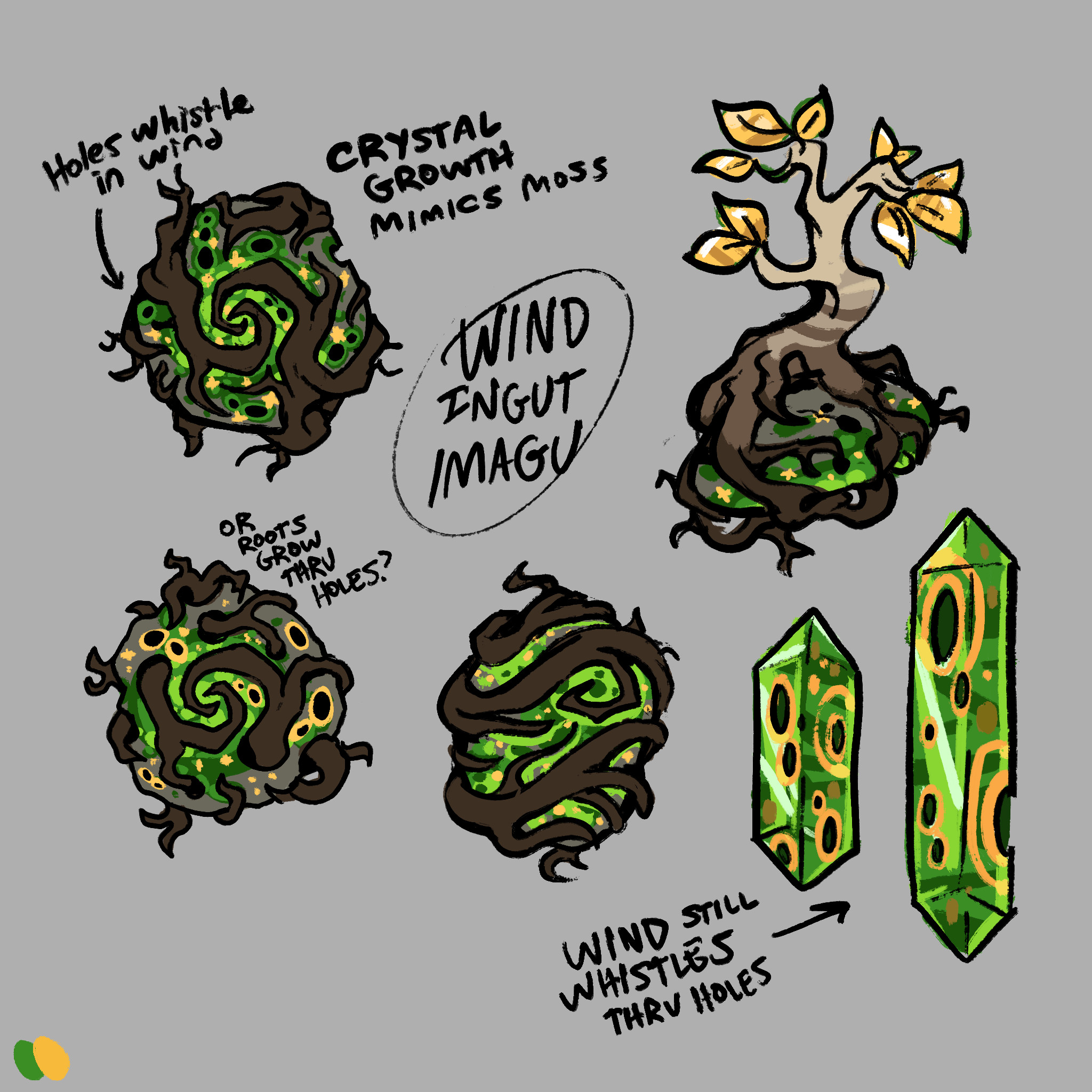 Wind Magu original concepts - 1/3