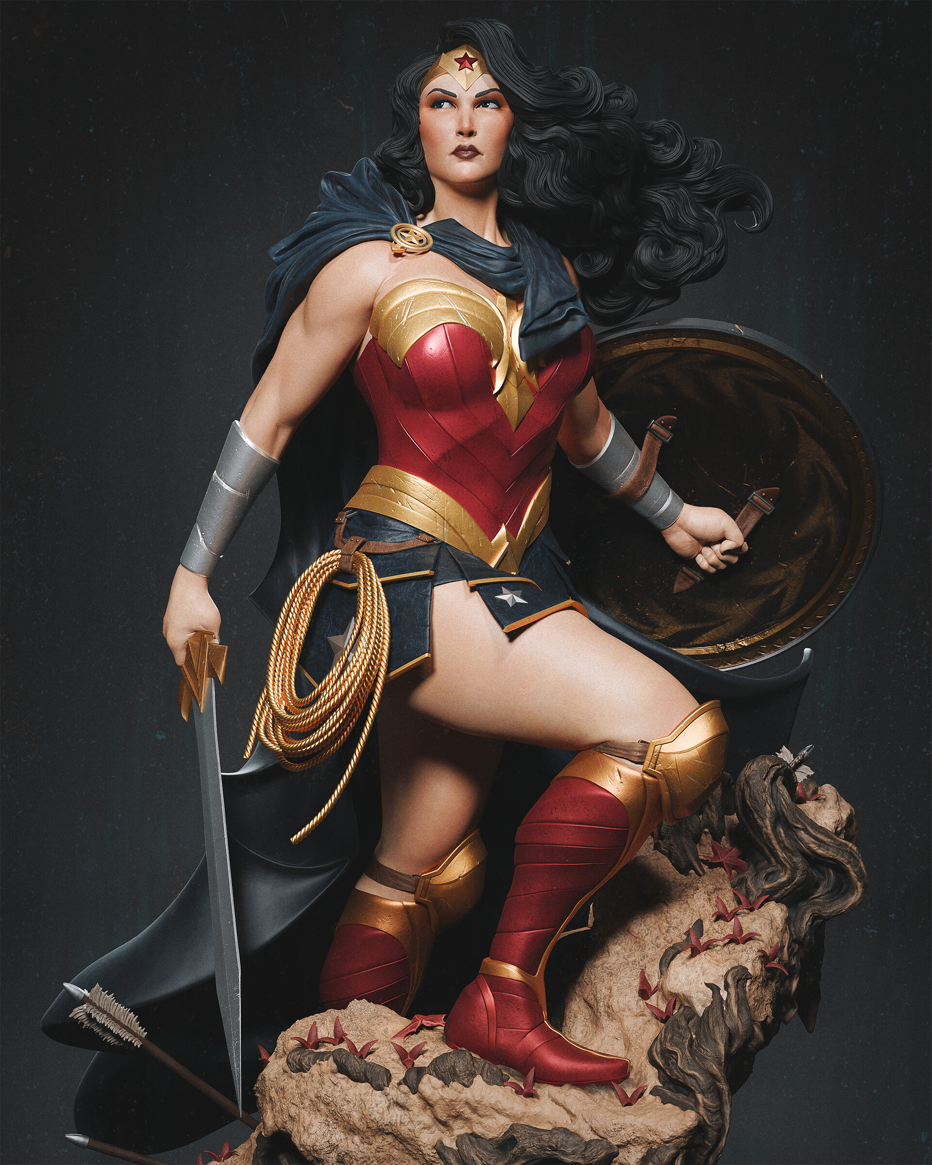 Wonder Woman コレクターエディション 6個セット ArtStation - Wonder Woman Ultimate Series - The Creative