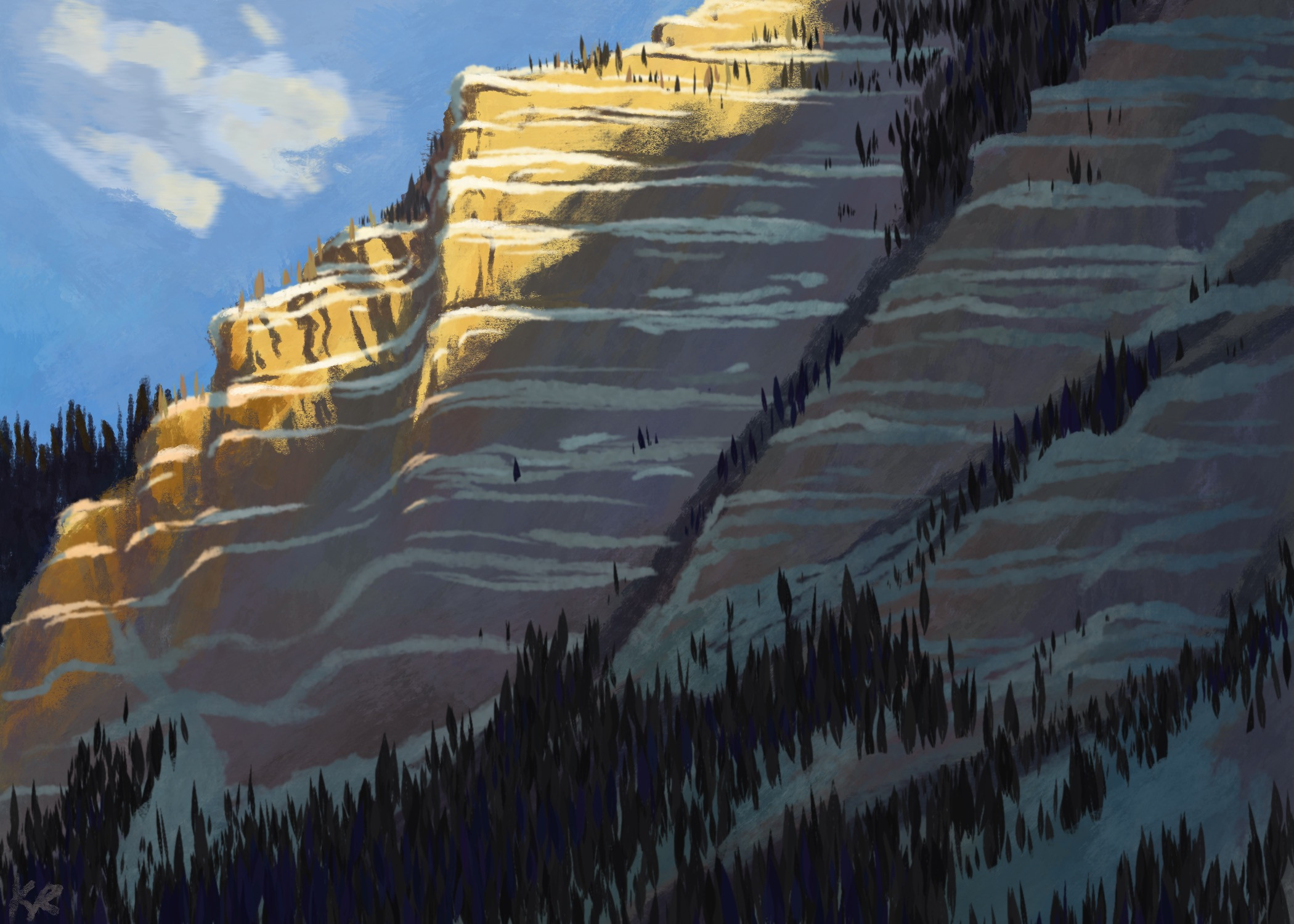 From Nathan Fowkes' Background workout class.
Photoshop