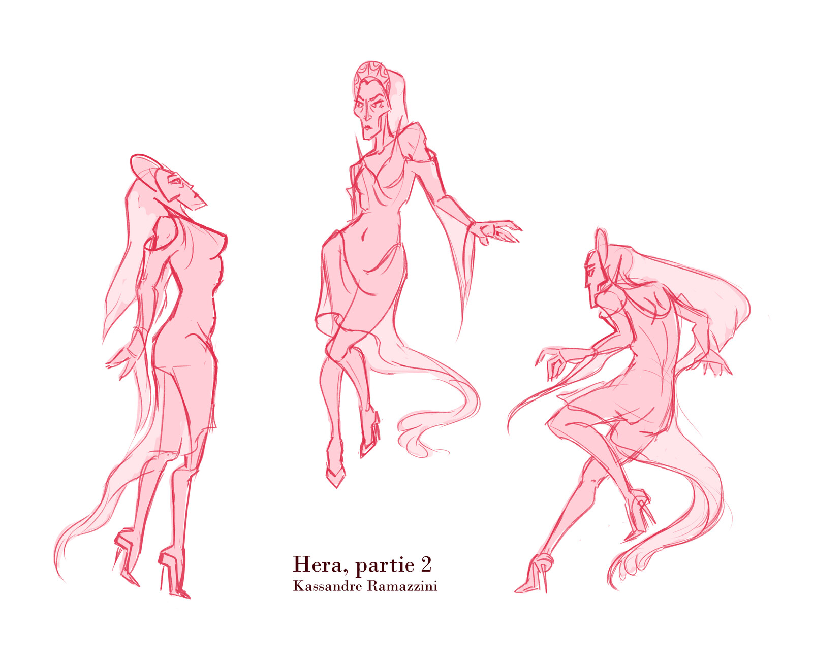 Hera poses