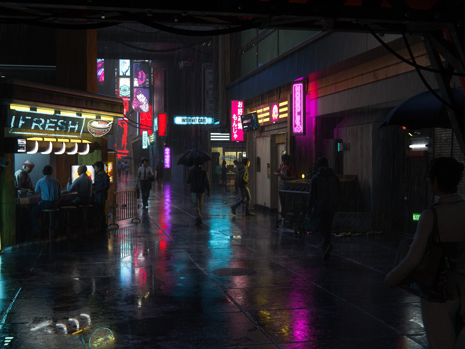 Cyberpunk Streets