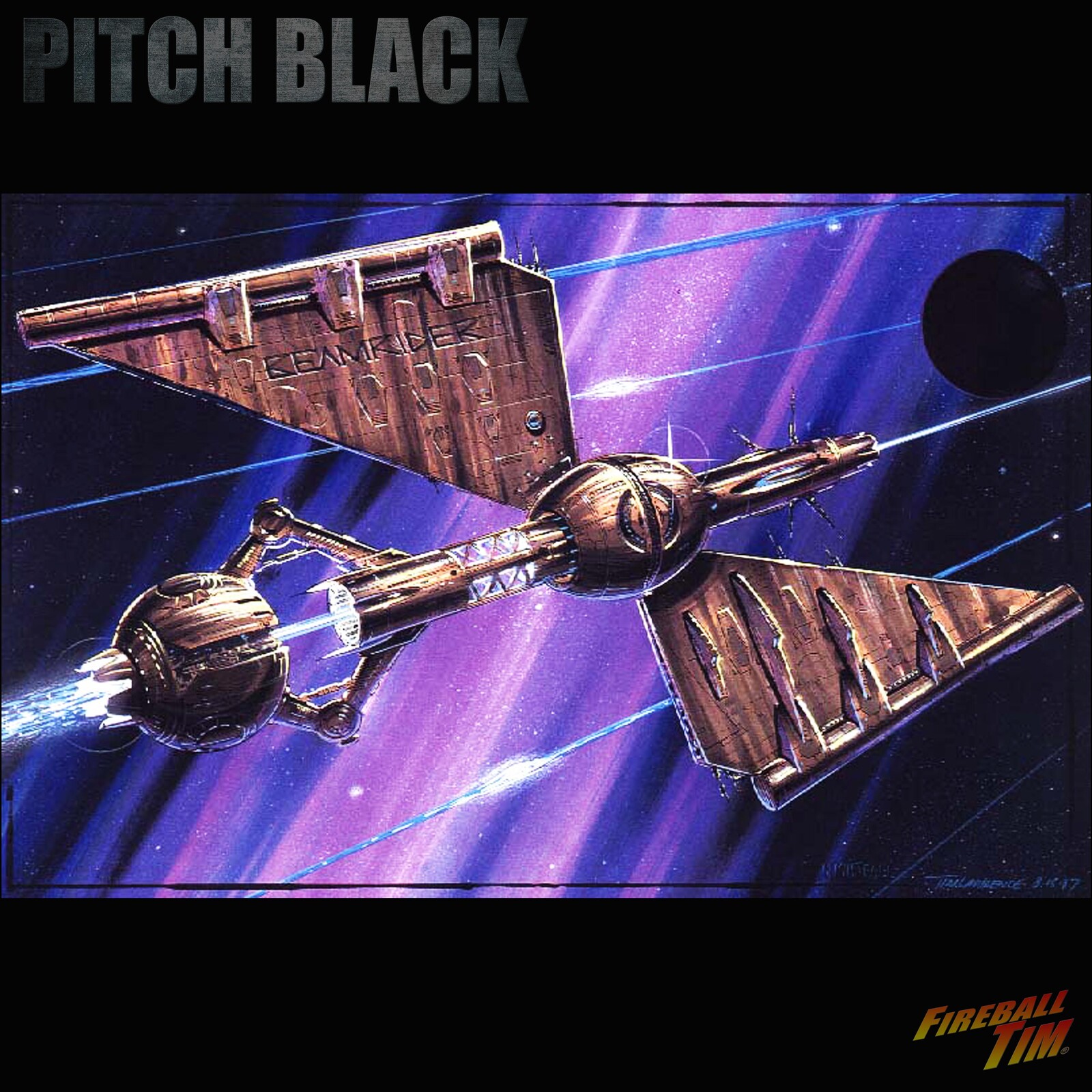 Pitch Black Concept Art by Fireball Tim