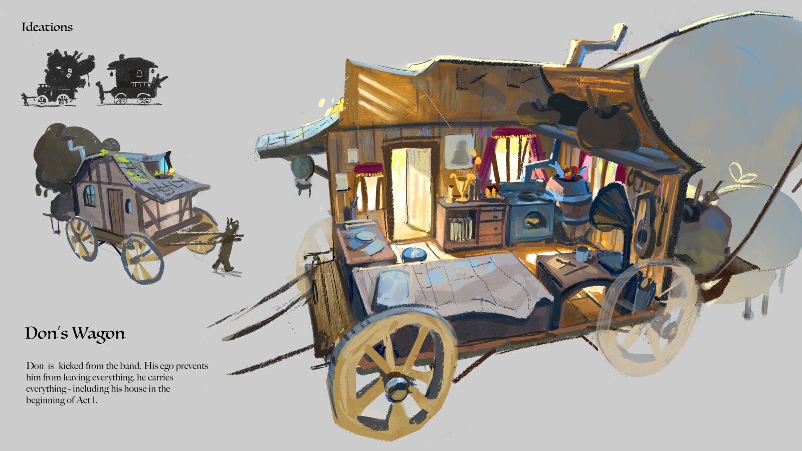 Don's Wagon: Interior 