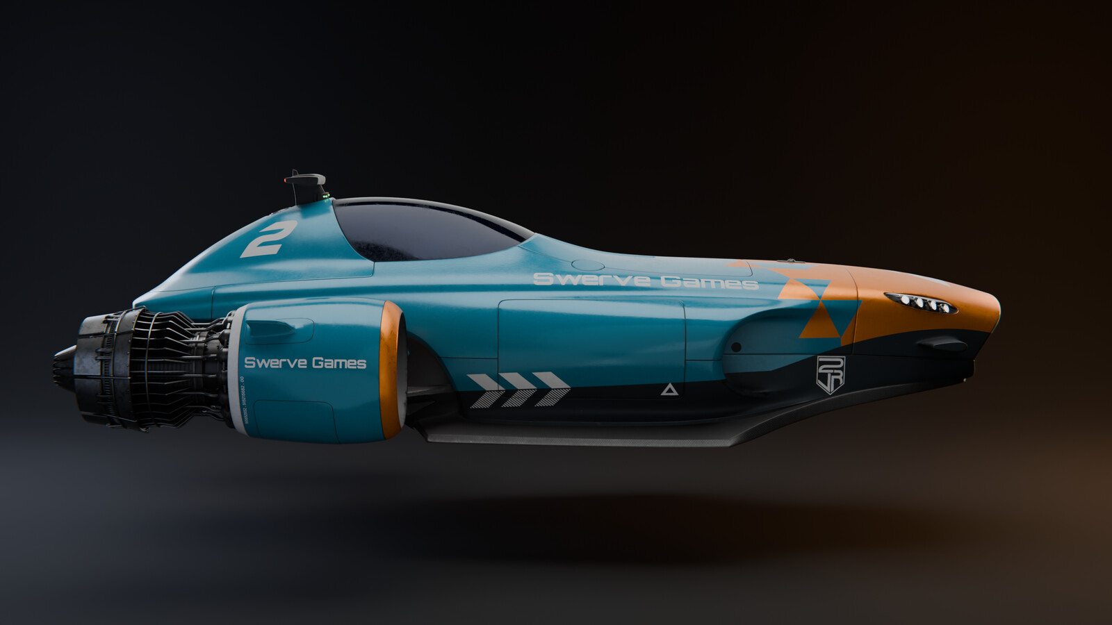 Twin Jet Racer Kingfisher