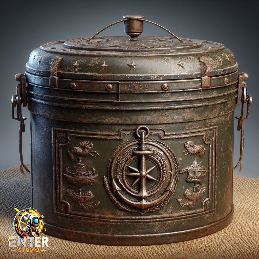 ArtStation - Military Food Container