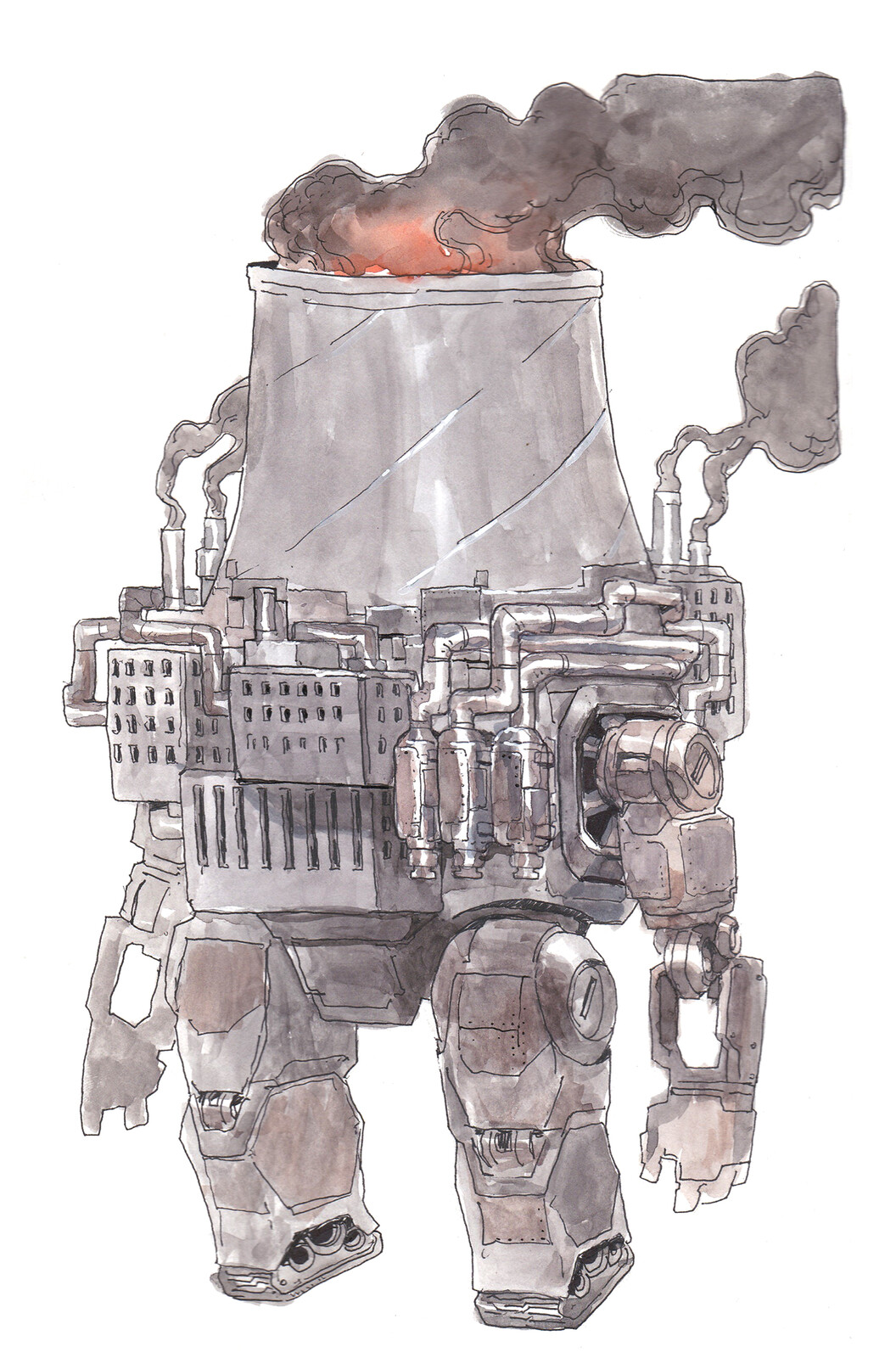 Power Plant mecha