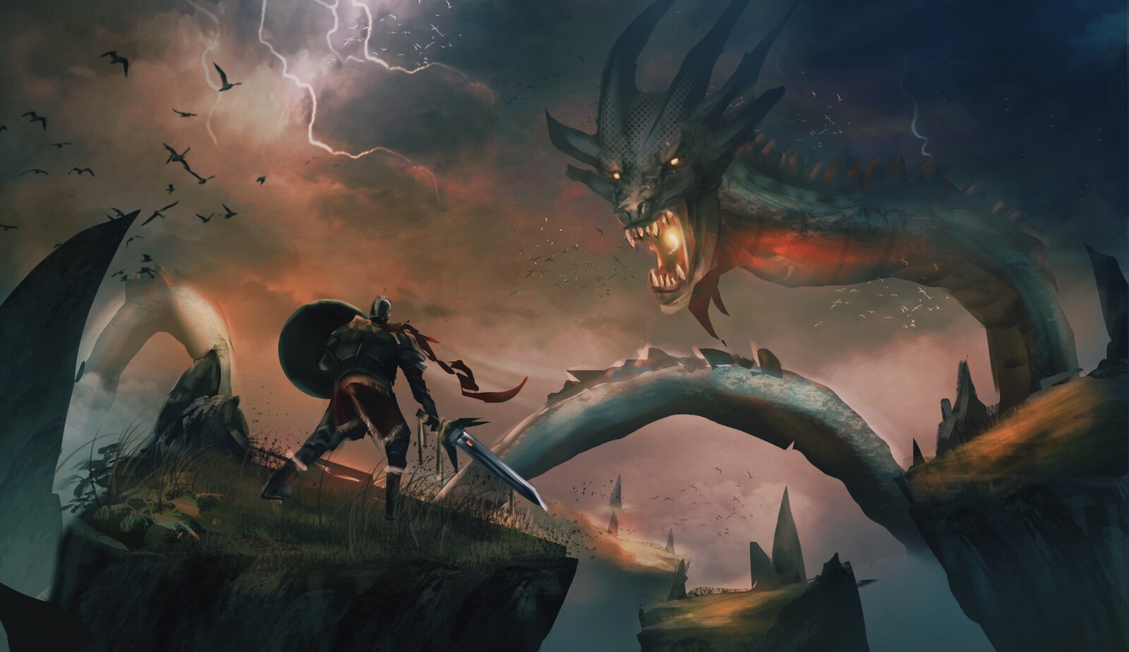 Dragon Fantasy Slayer for Contest