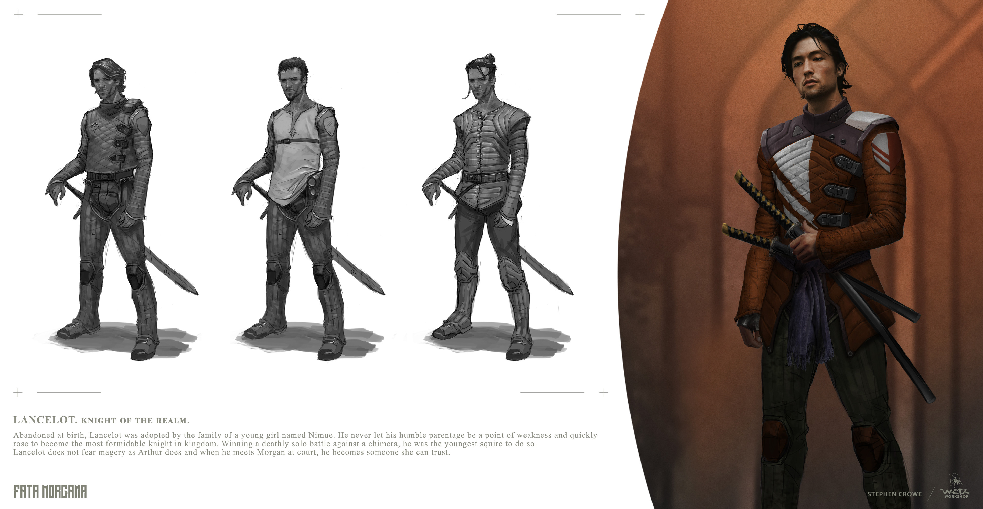 Lancelot - Knight of the Realm
Artist: Stephen Crowe