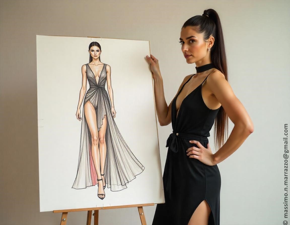 ArtStation AI-generated Trendy virtual outfit