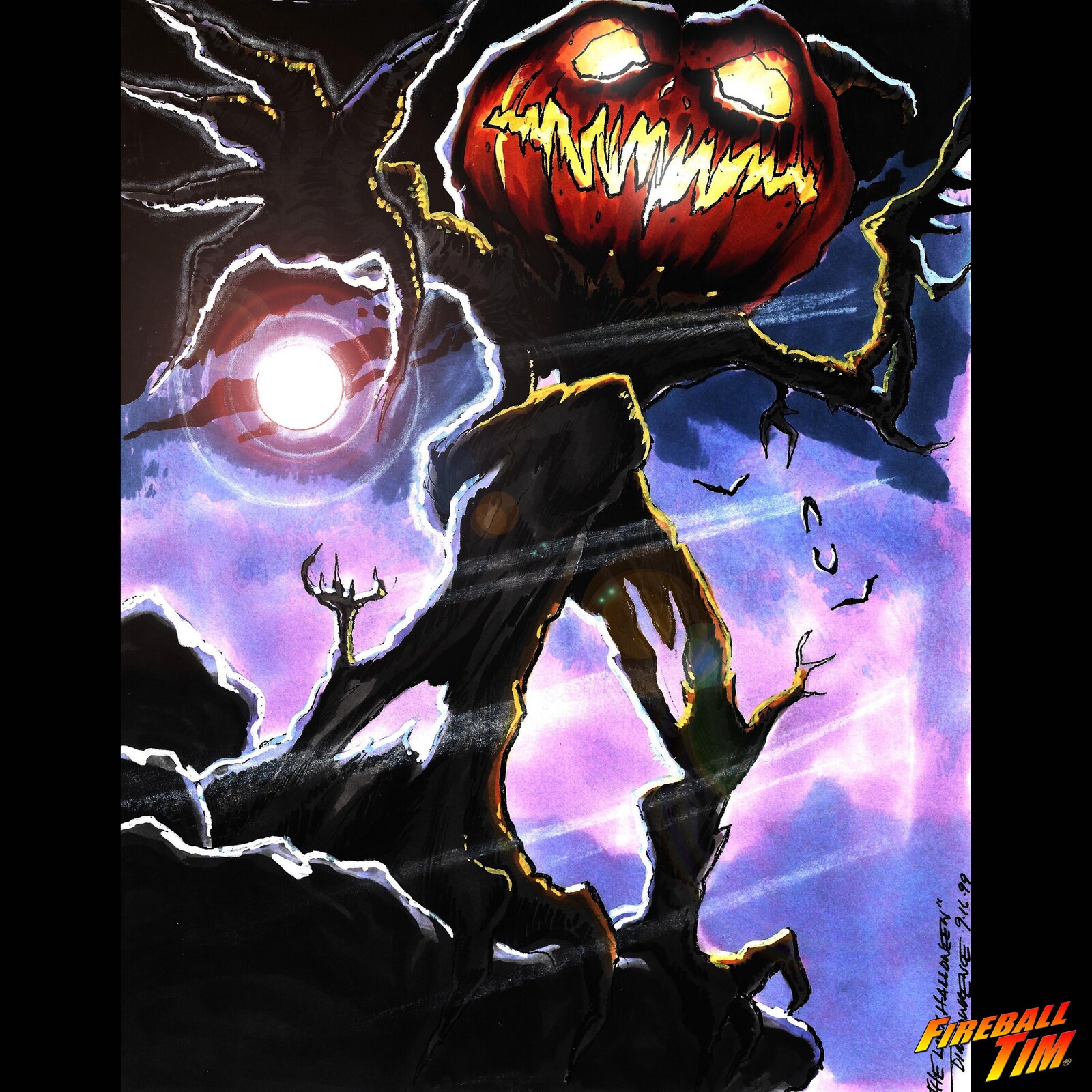 Pumpkinhead Concept Art by Fireball Tim