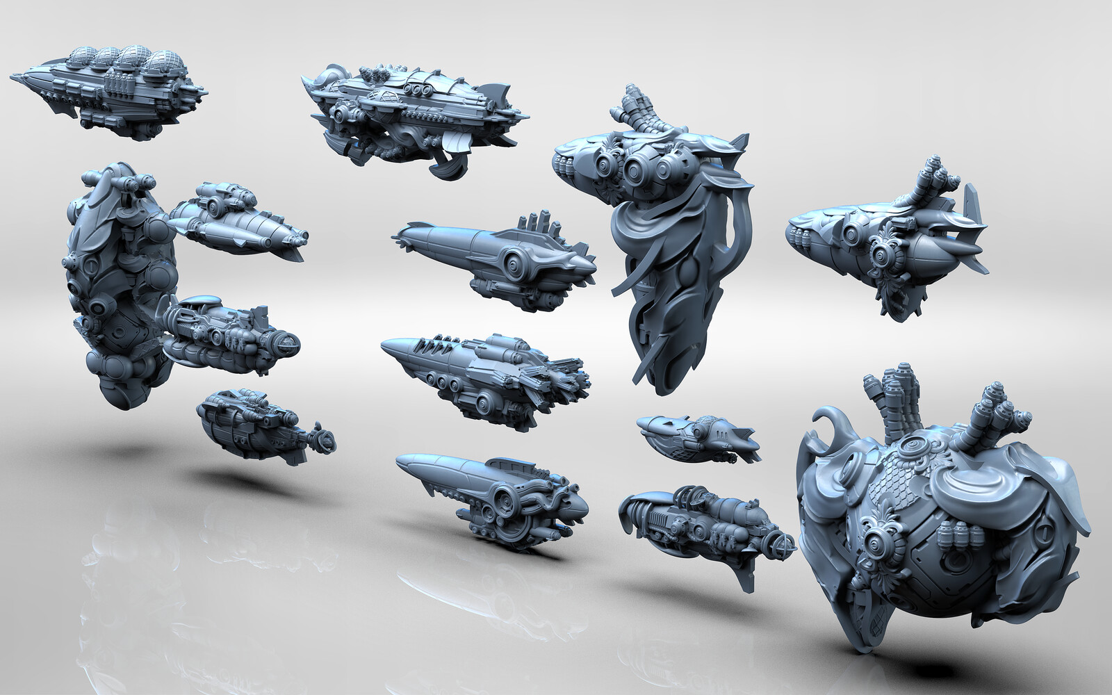 Sky Empire Boardgame minis 