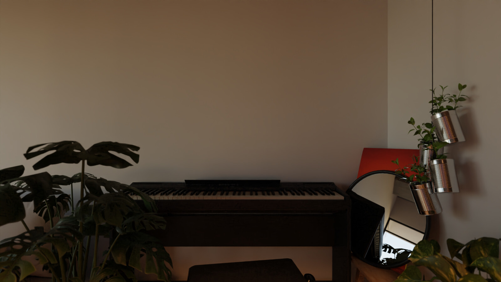 The creative corner.