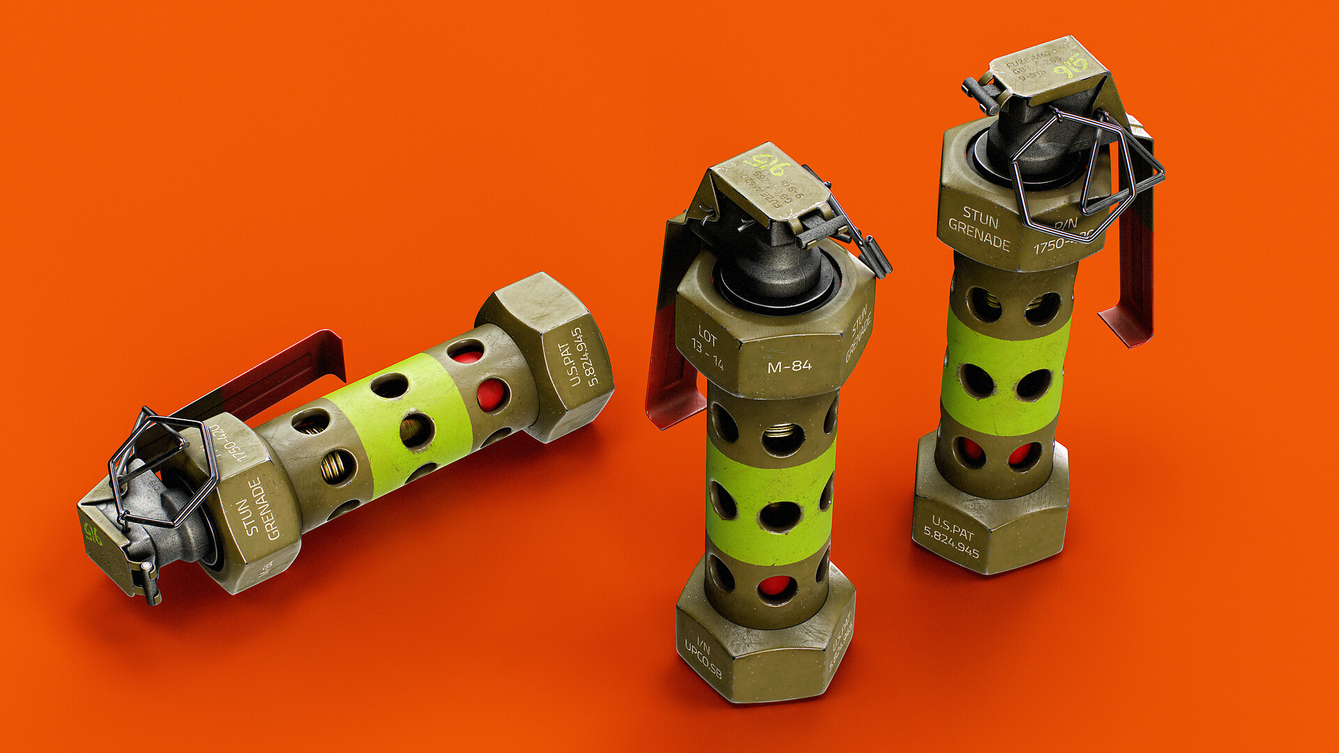 M84 FLASHBANG GRENADE – Tact Gearz Airsoft Inc.