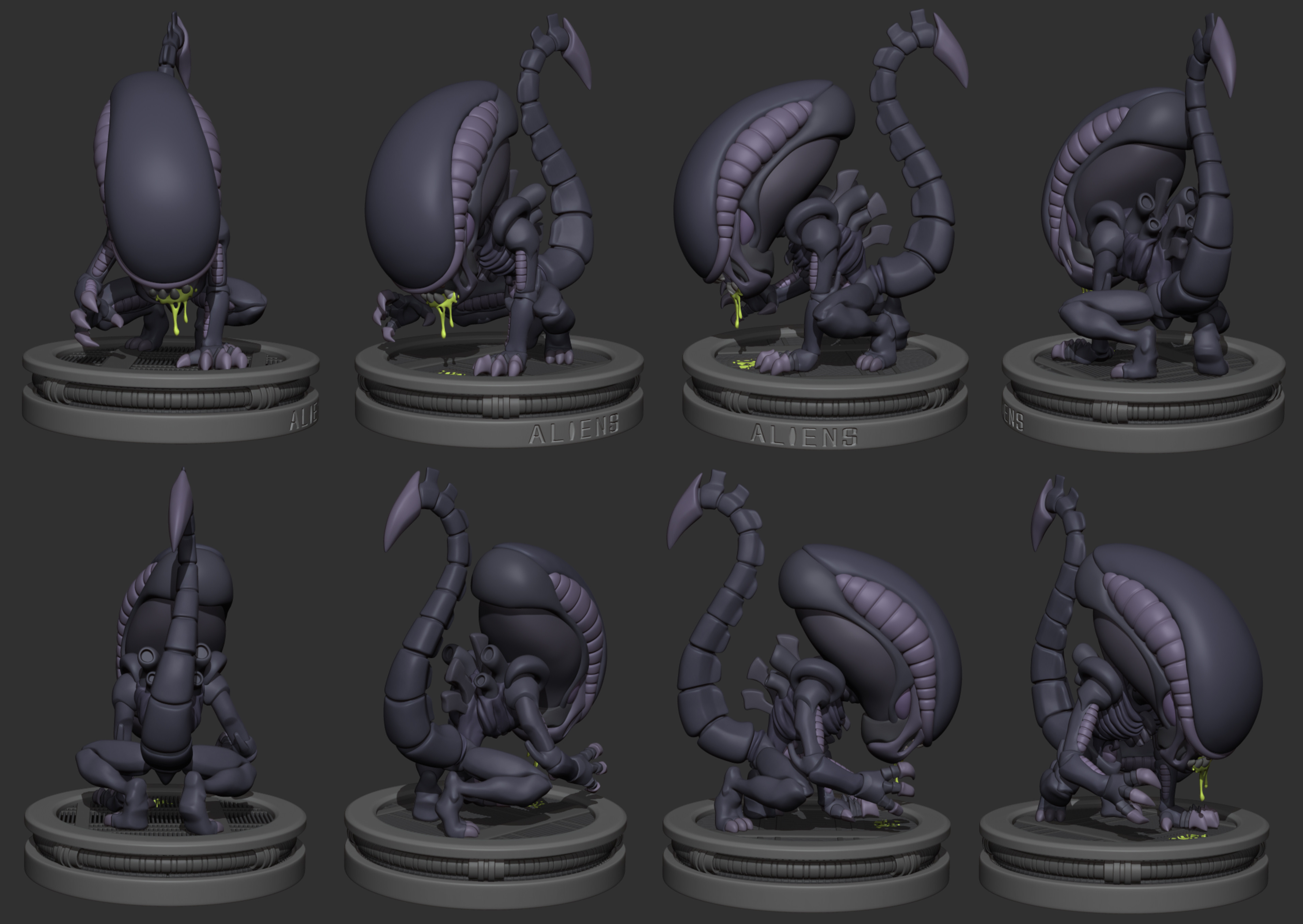 Simple Zbrush Sculpt Render