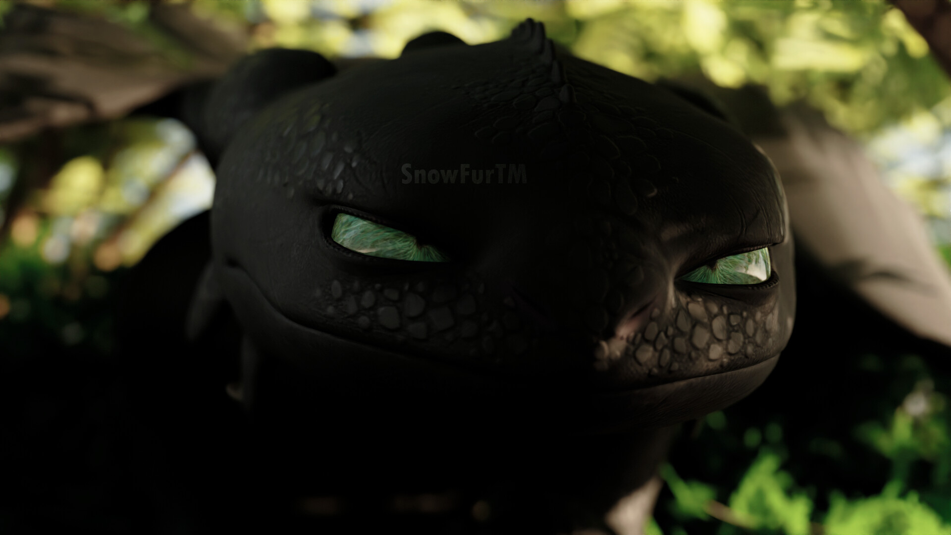 ArtStation - Toothless HTTYD 1 render test