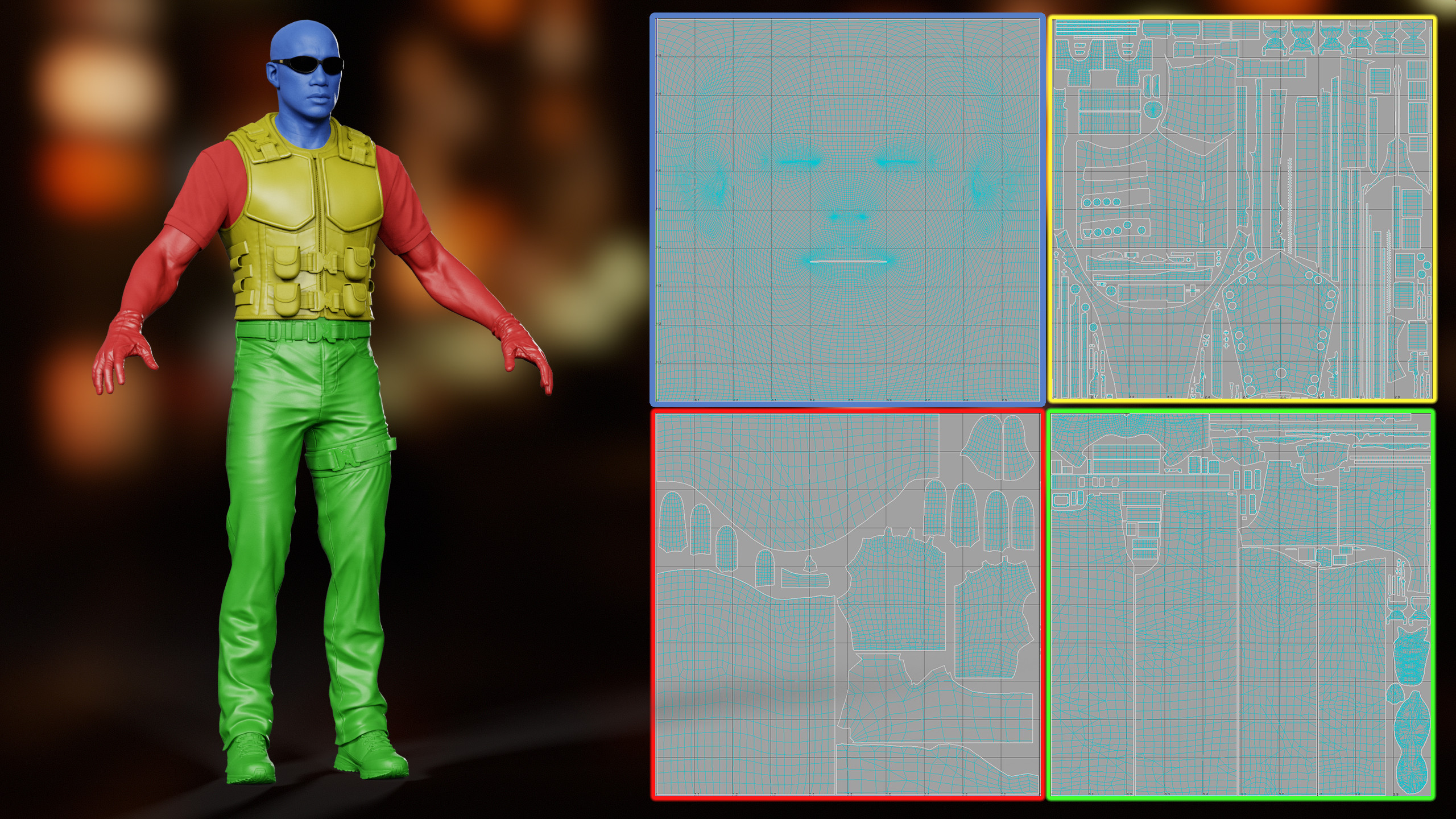 UVs Character