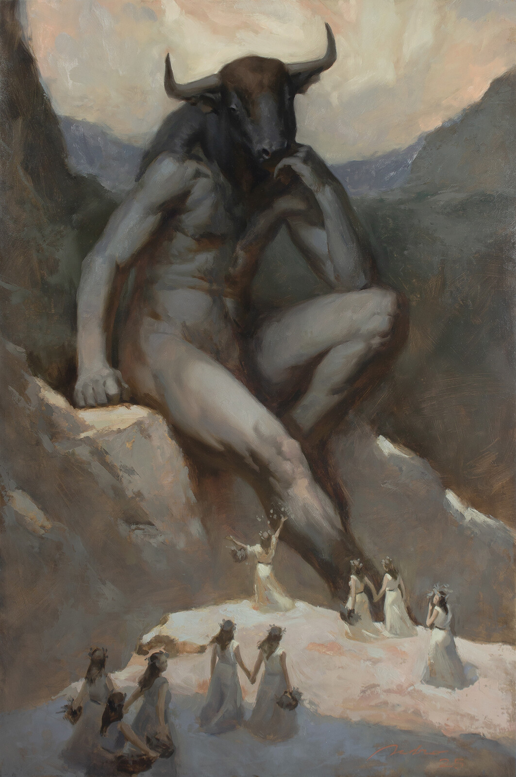 36x24 in. Oils on Panel