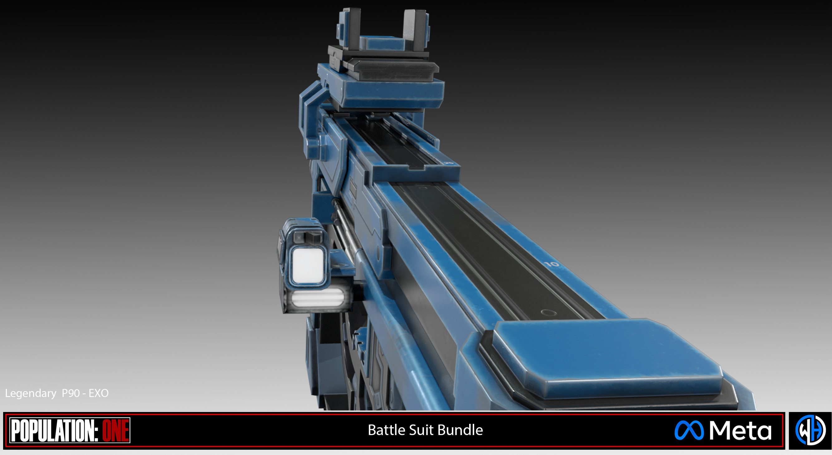 ArtStation - Population One: Gun Concept Art/ Hard Surface Art