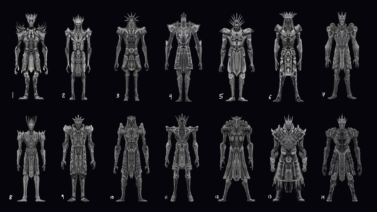 
Sketches Round 01

For the first sketches, I intended to explore a spiky shape that would instill a certain fear.