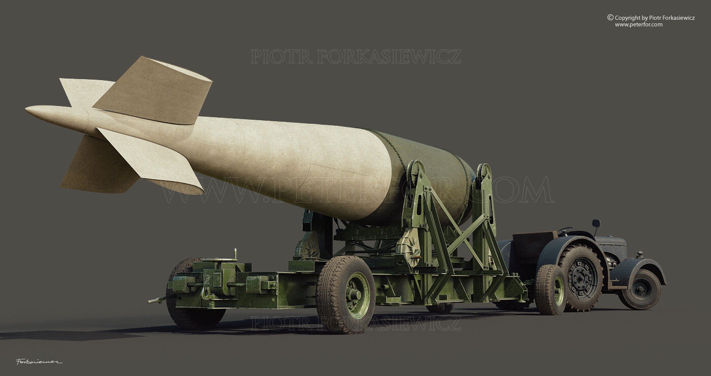 Bomb trolley