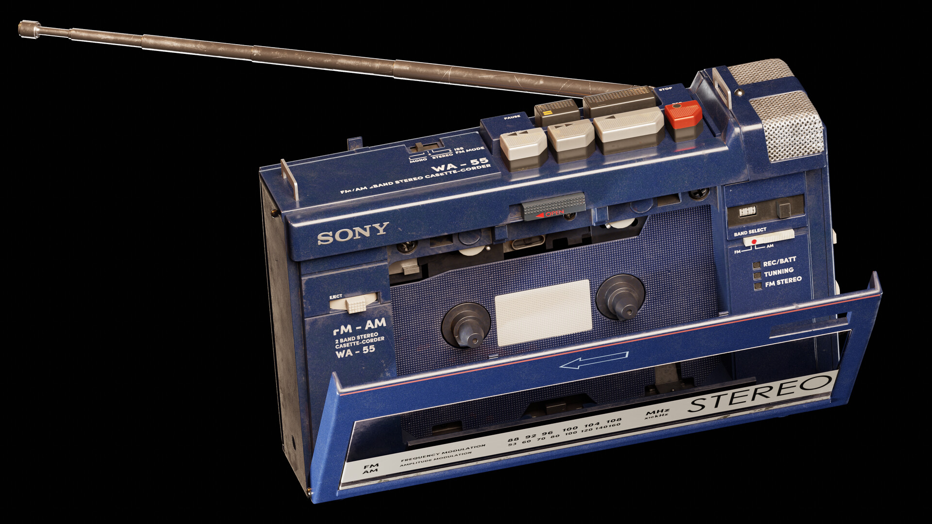 Prop Radio Sony WA-55 FMAM