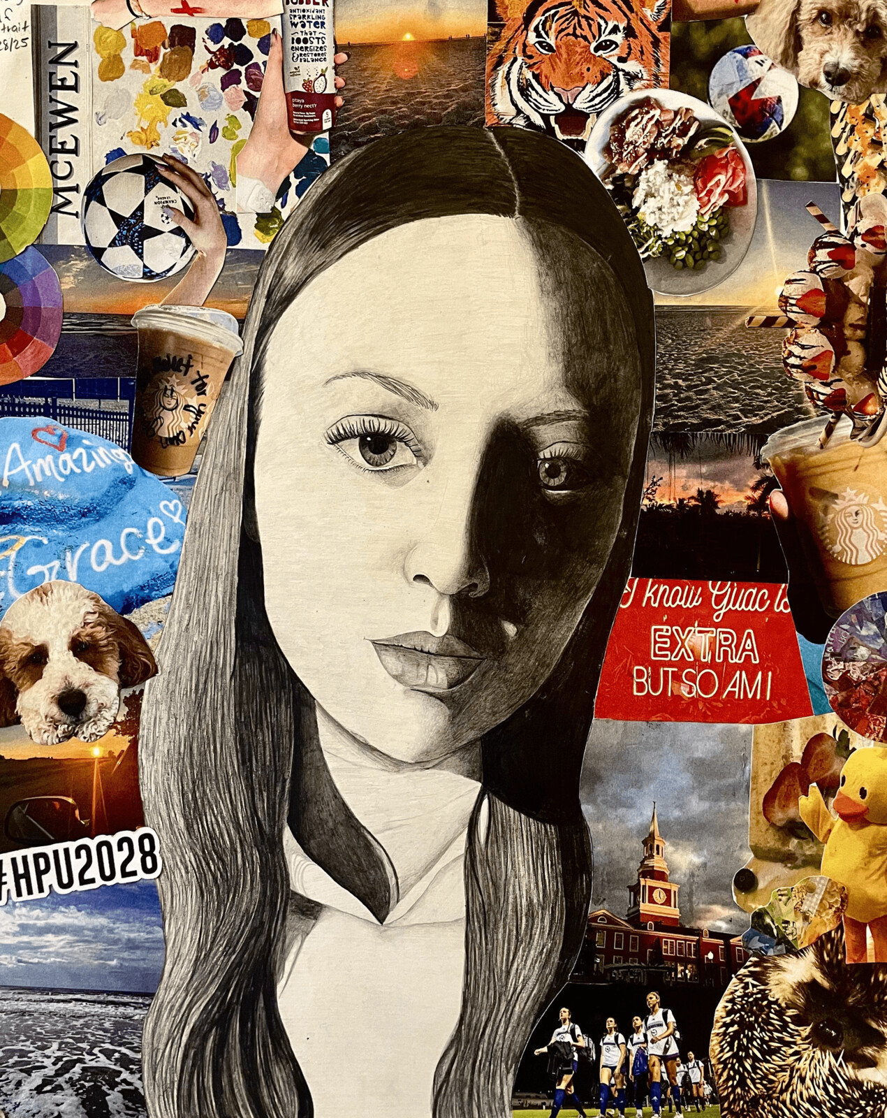 Student Self-Portrait: Morgan Wilcox