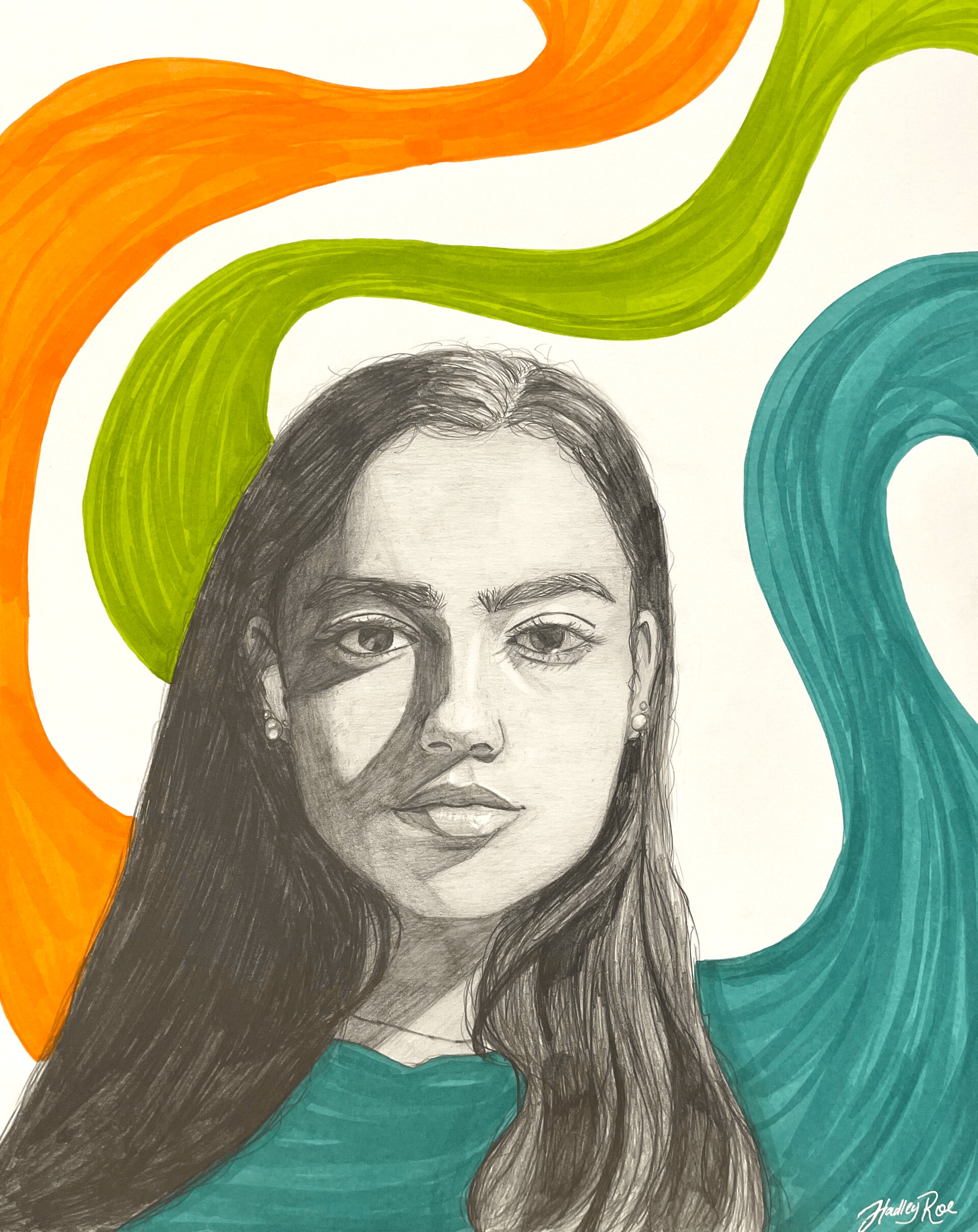 Student Self-Portrait: Hadley Roe