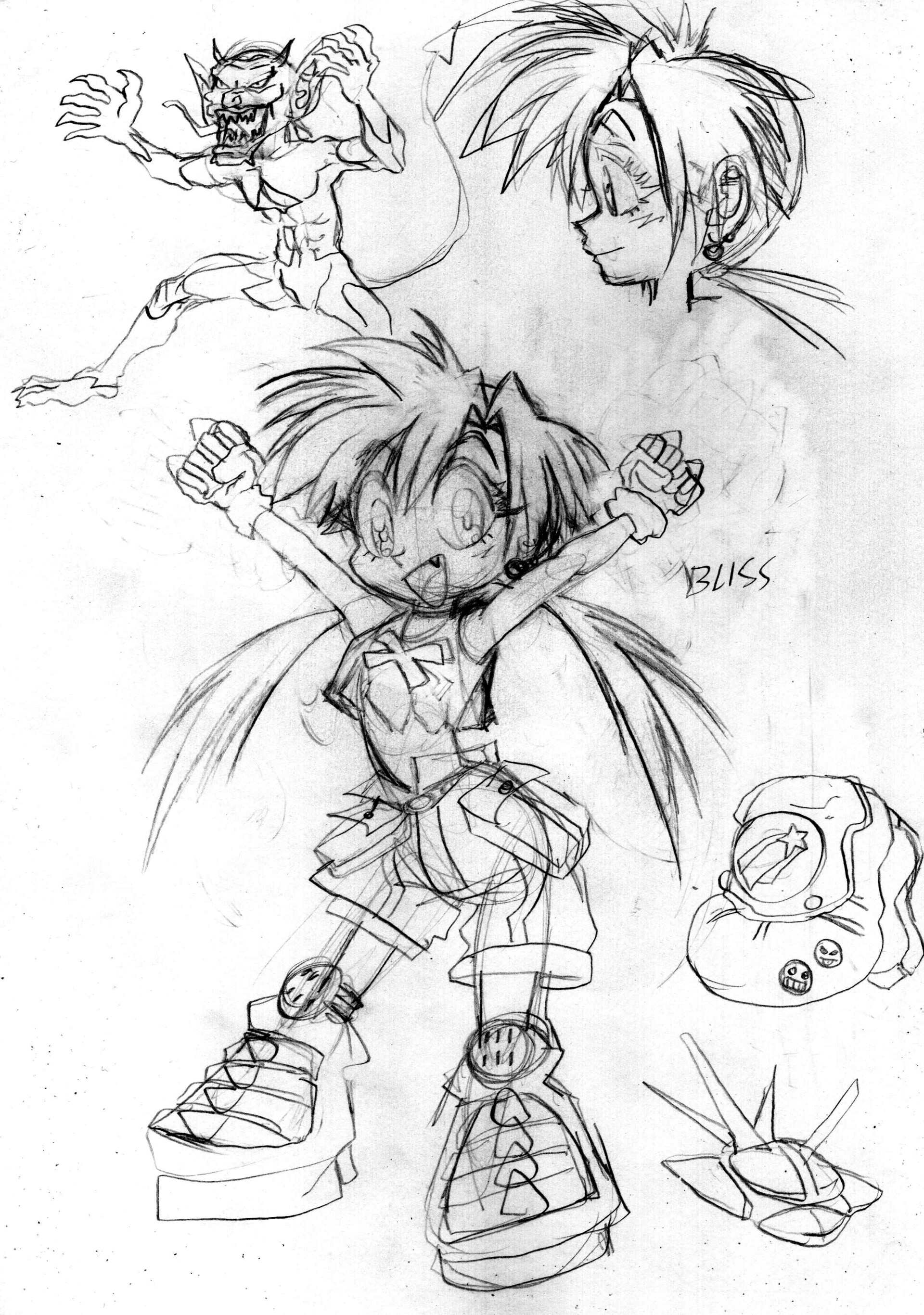 ArtStation - DRAFT, character designs