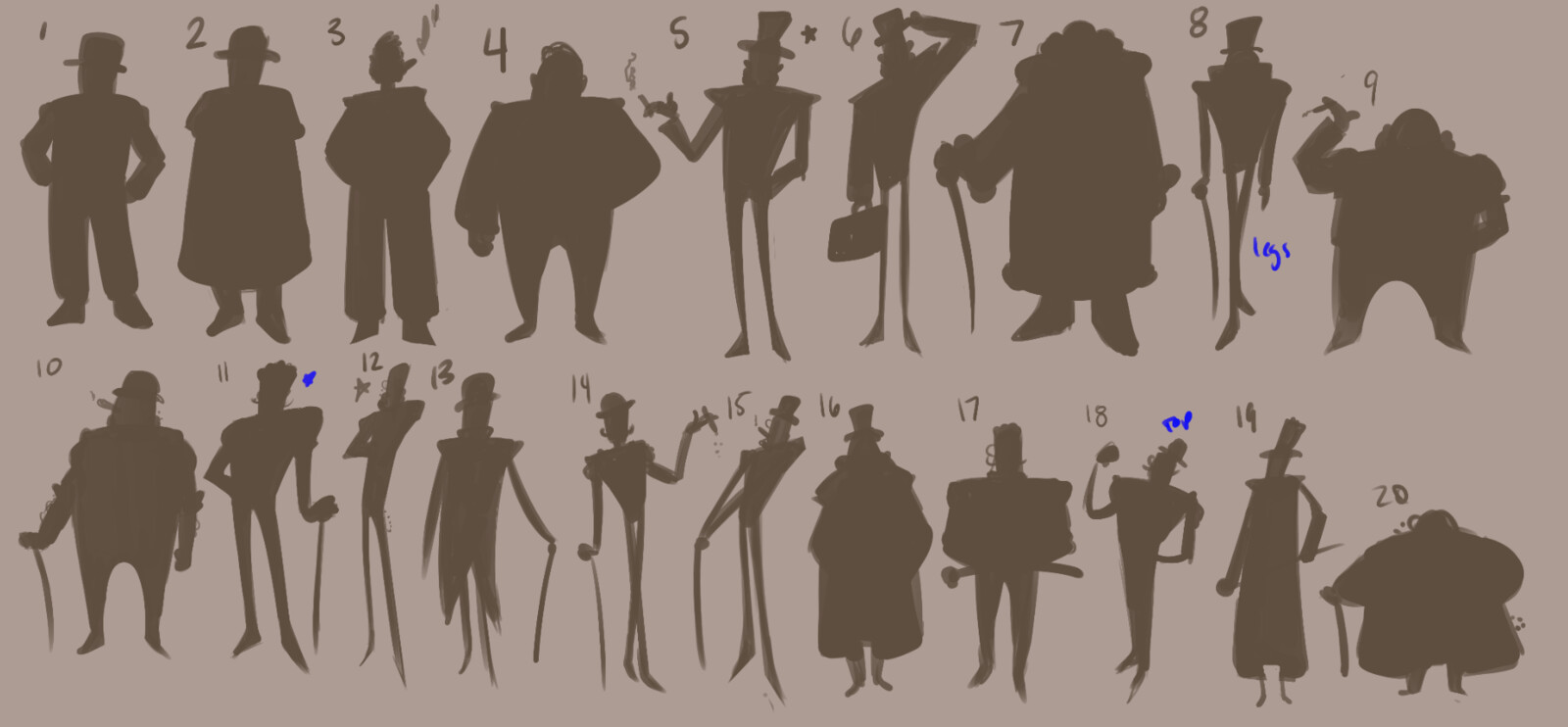Silhouettes