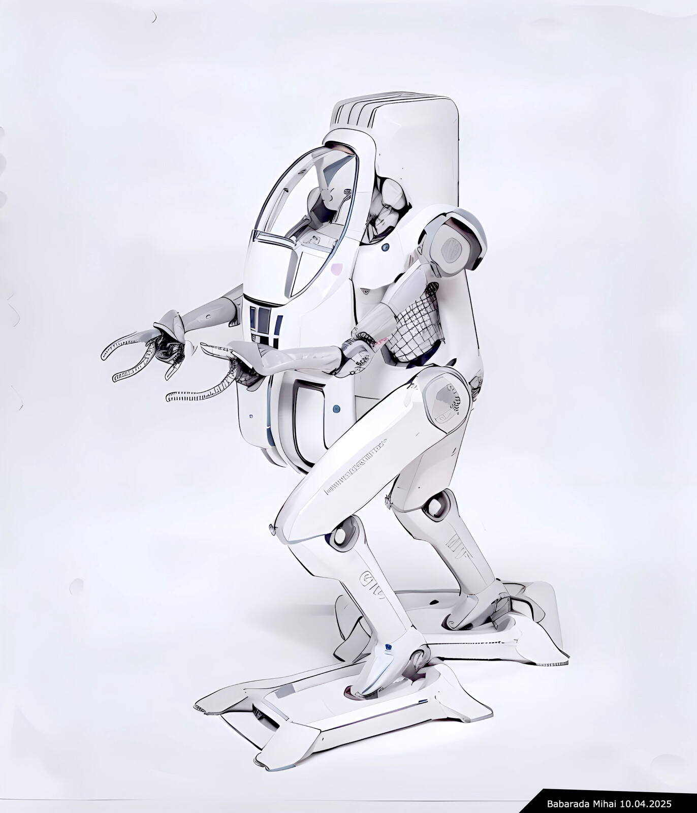 Larger robot shell