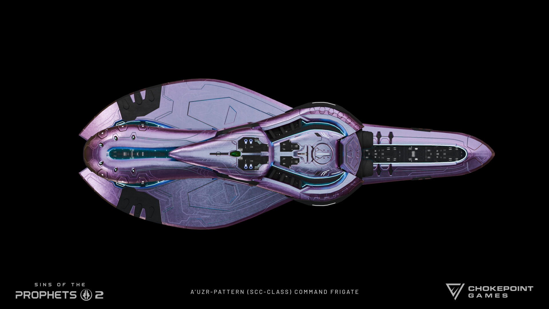 ArtStation - Sins of the Prophets 2 - A'uzr-pattern frigate