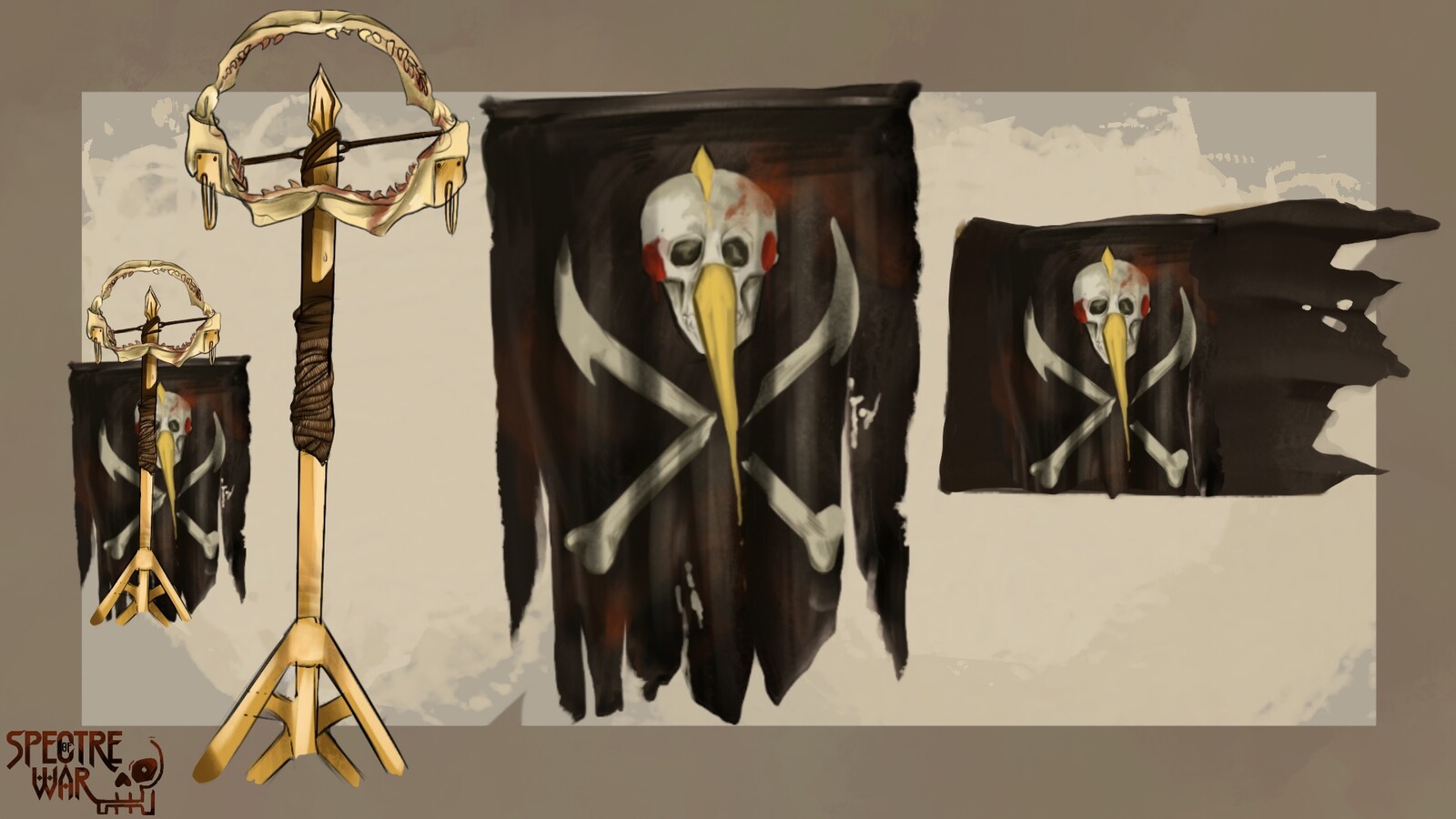 Callouts for the Shrimps carrier flags - repurposed pirate flags
