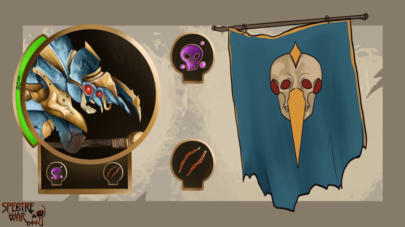 Basic UI for the shrimp henchmen. 