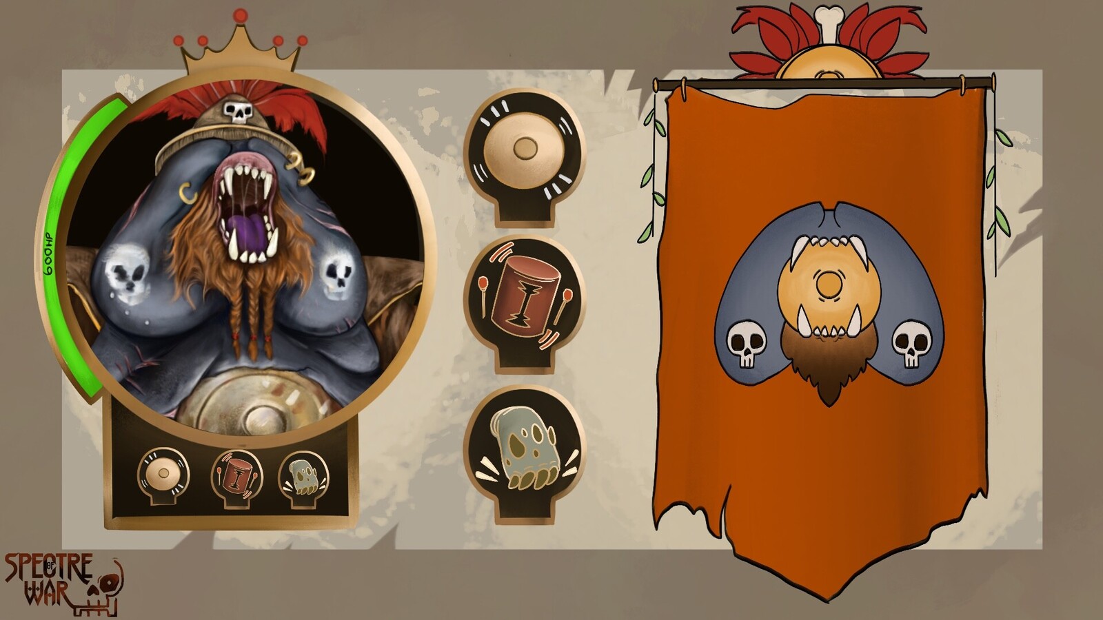 Legendary troop UI