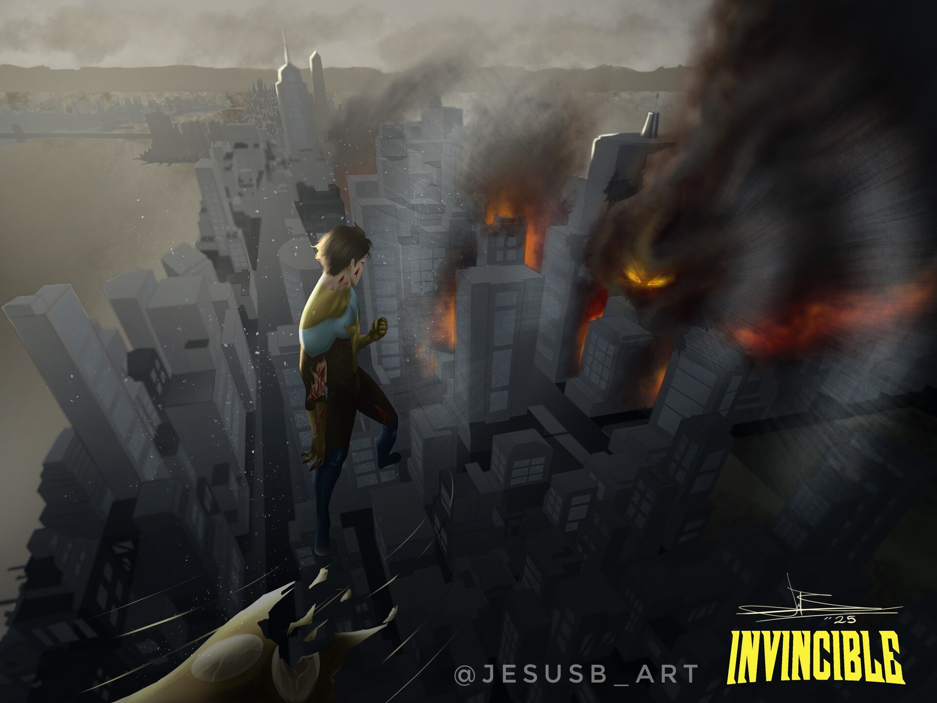 ArtStation - Invincible Splash Art