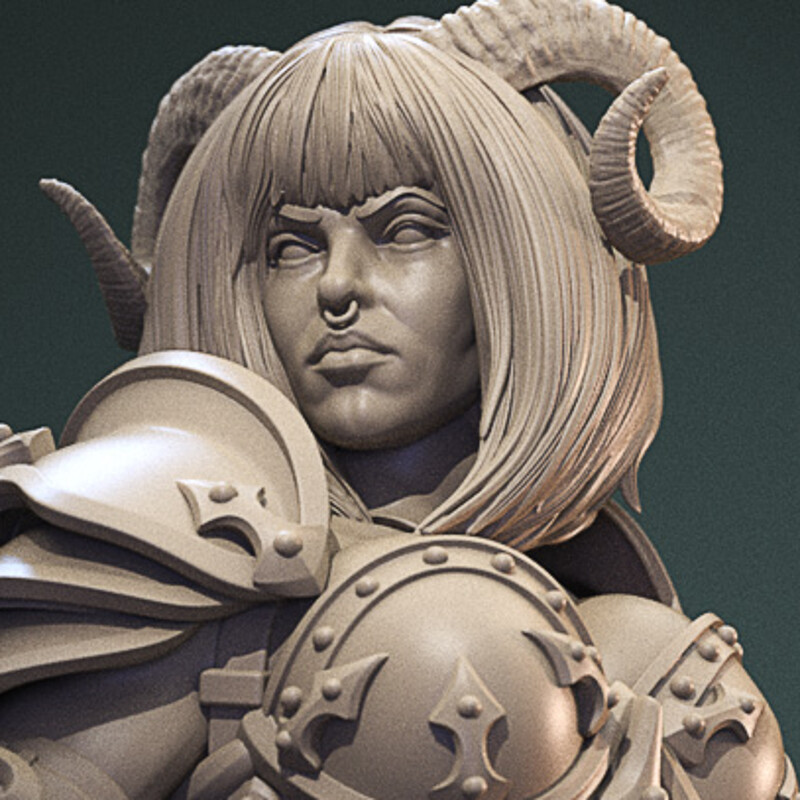 "Demonika" Miniature