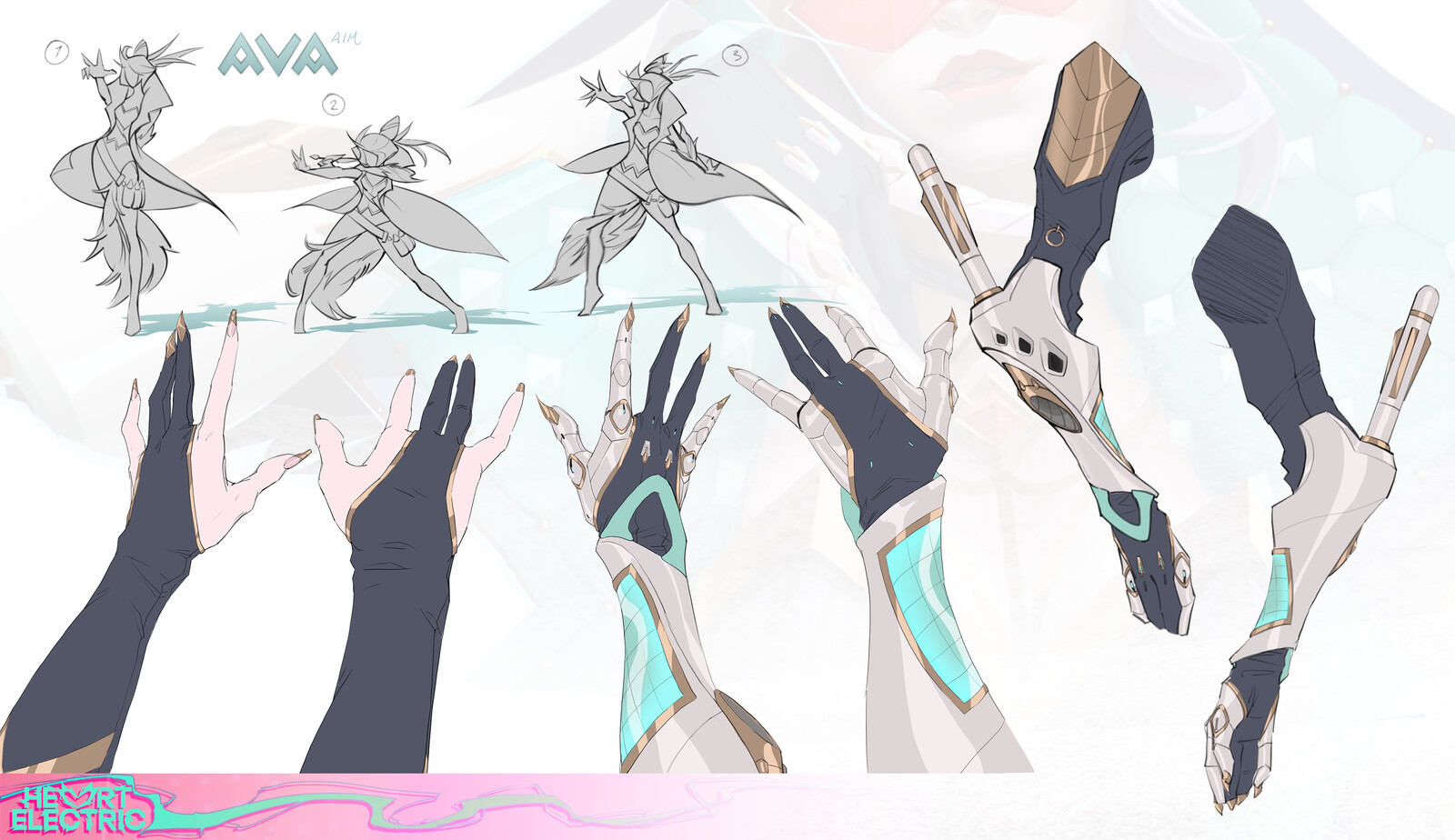 AVA final hand and arm concept.