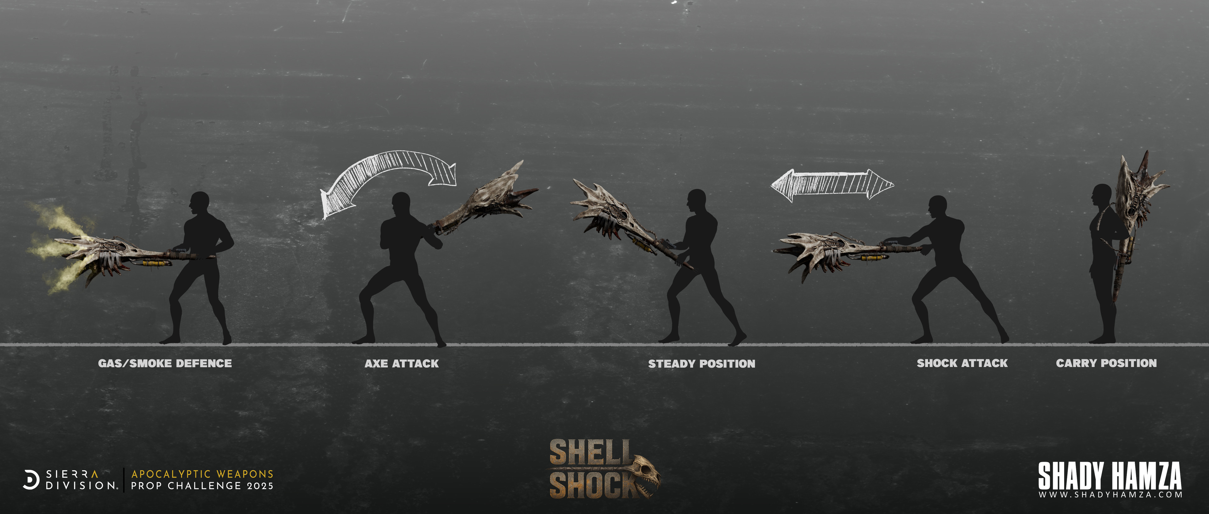 Weapon in Action and Different Forms of Attacks and Stances