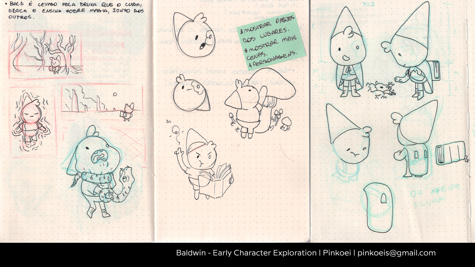 Sketches and First Concepts