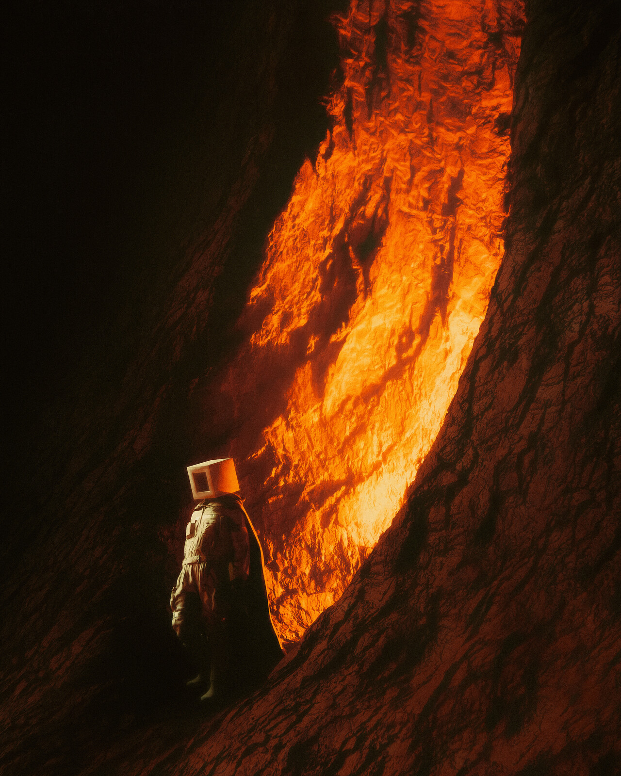 a burning desire