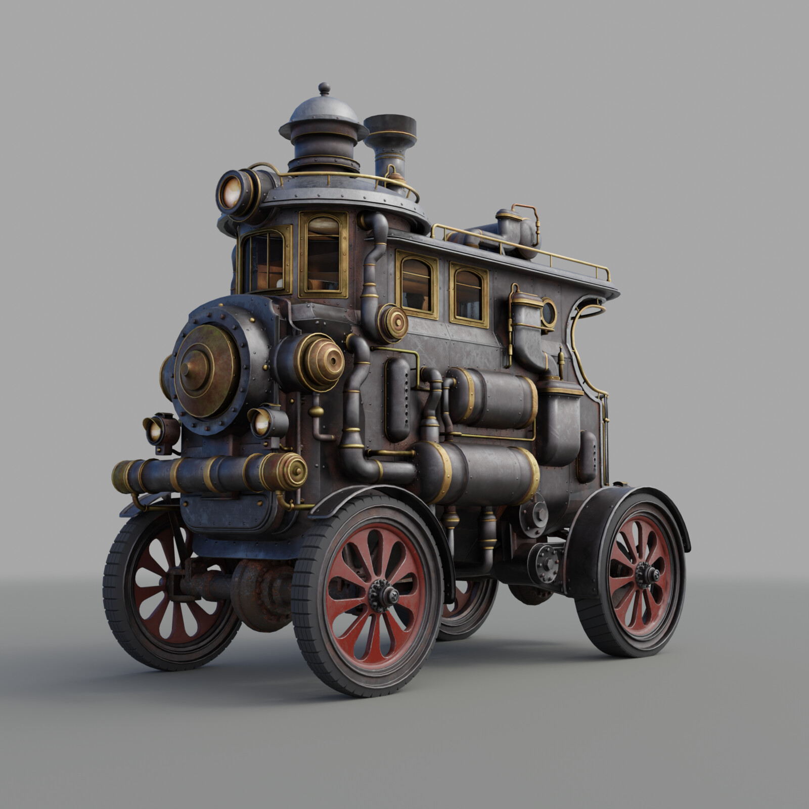 Steampunk Vehicle