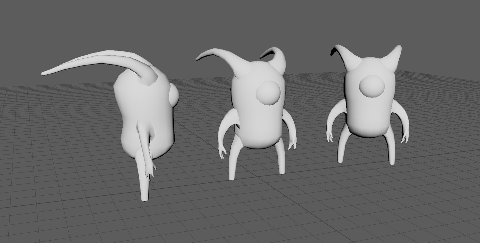 proto 3d Model in maya