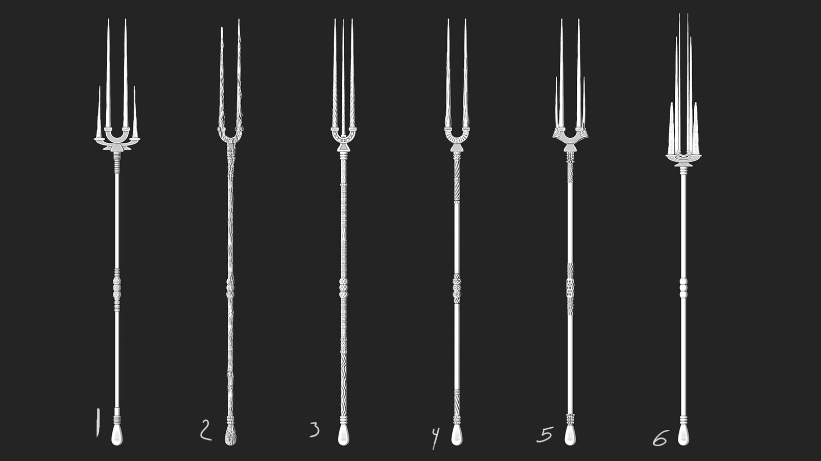 At some point in history, the church viewed forks or forks as diabolical objects because, according to them, God only considered it right to use his hands to eat, so I found this interesting for the weapon.