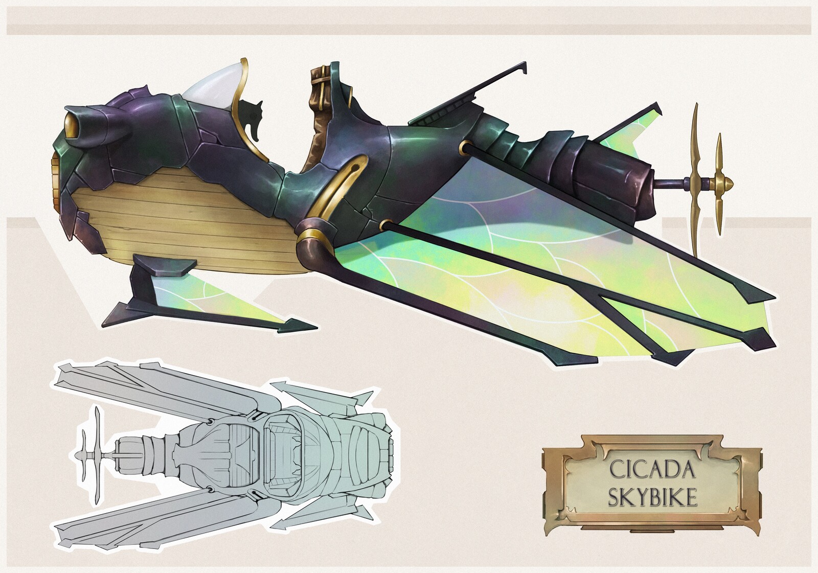 Cicada SkyBike