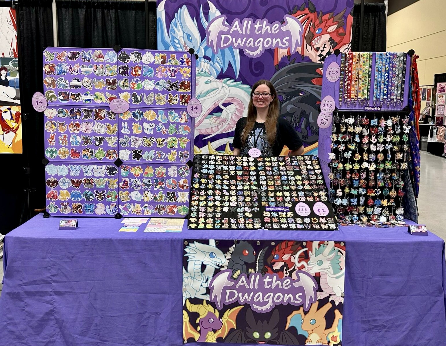 Sakura-Con 2025 Table Display