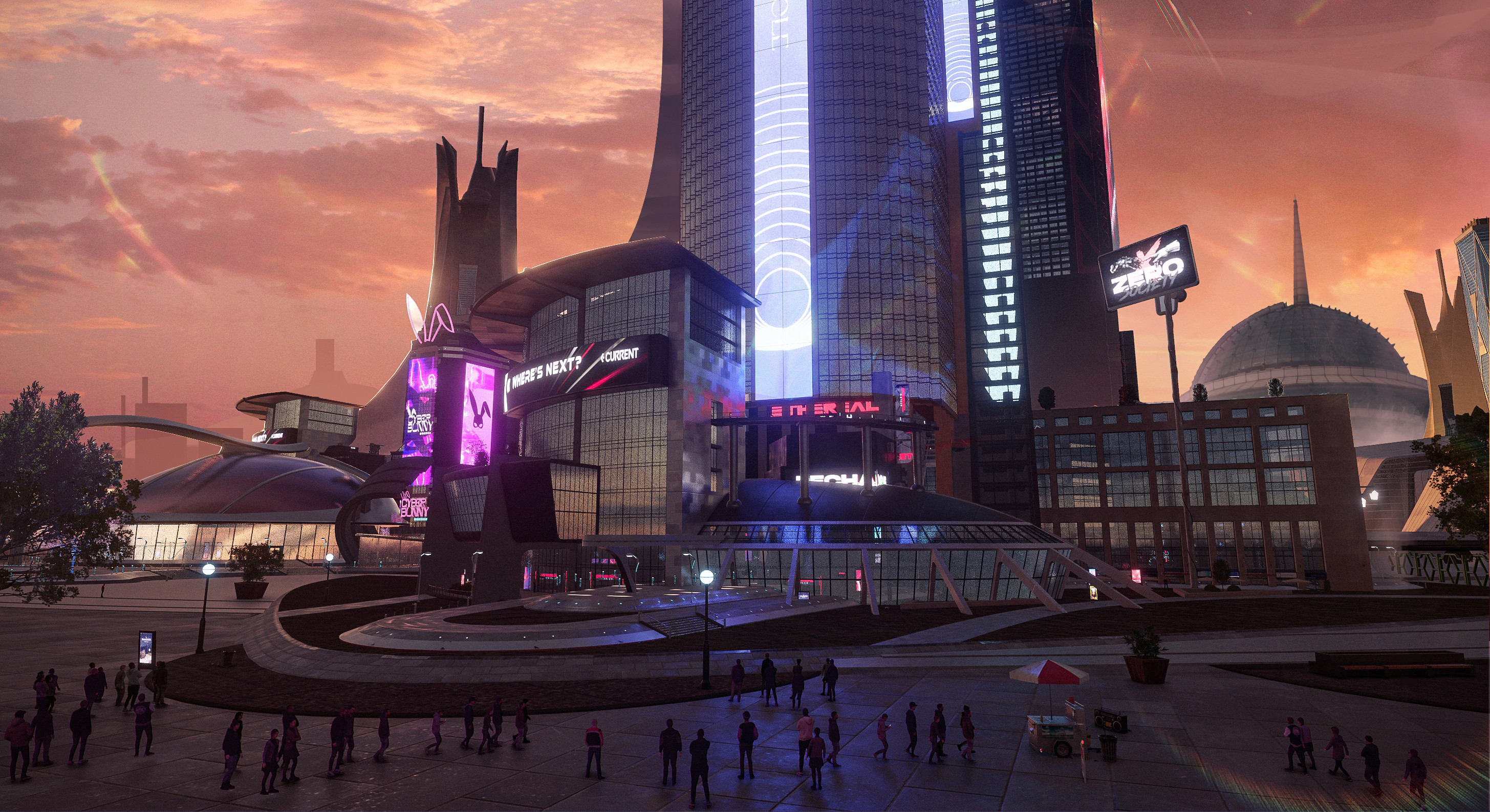 Mall and Shopping Plaza